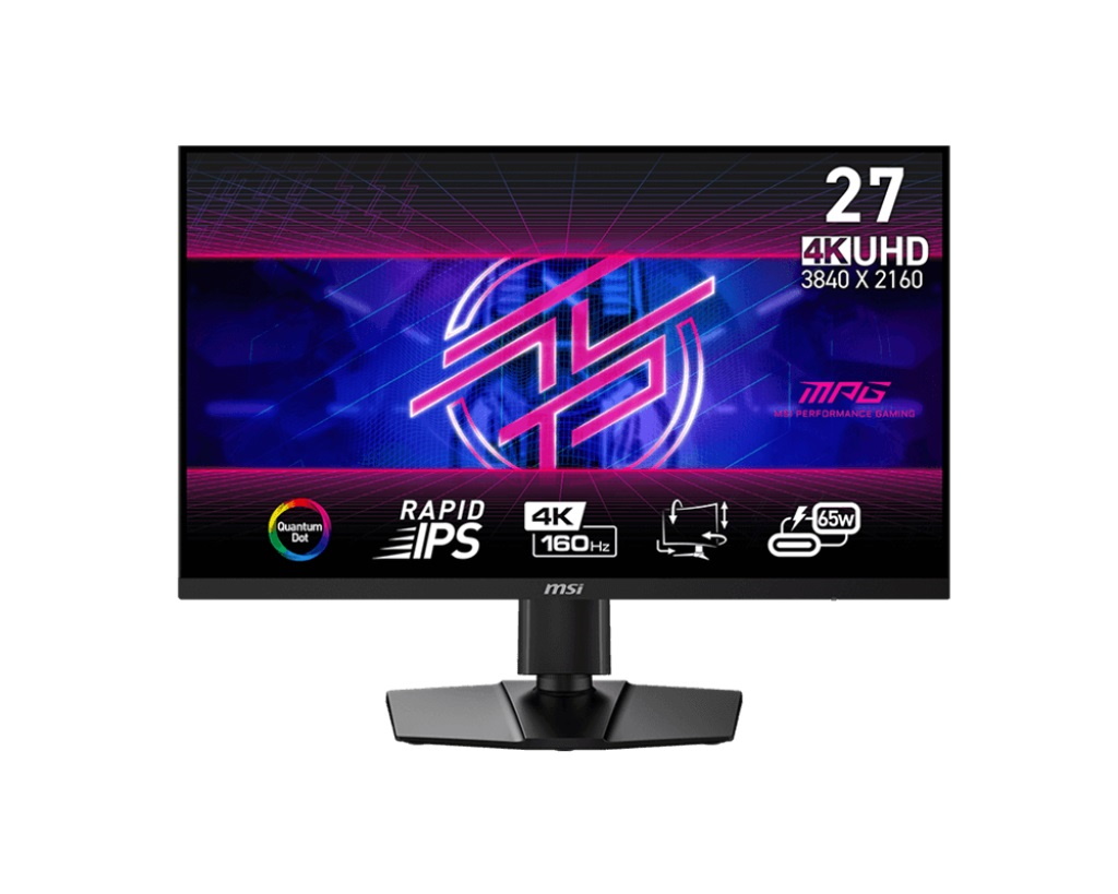 Монитор для компьютера 27'' MPG 274URF QD,Rapid IPS,3840x2160,HDMI+HDMI+DP+TypeC,1ms,400cd,160Hz