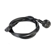 Шнур питания с заземлением IEC 60320 C13/Schuko 10А/250В (3x1) длина 3 м