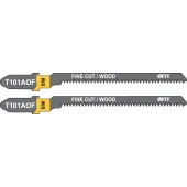 Полотна по дереву, Bimetal, остроконечные зубья, 82/57/1.4 мм (Т101AOF), 2 шт