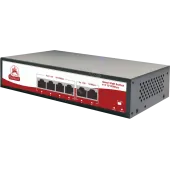 Коммутатор неуправляемый 6 портов LAN 10 100 Мб/с  PoE 72Вт