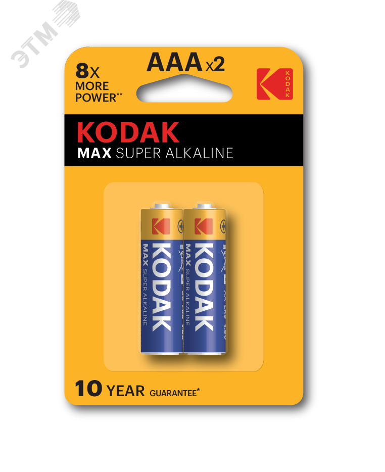 Батарейка LR03-2BL MAX SUPER Alkaline [K3A-2] (20/100/19800)