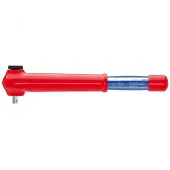 Ключ динамометрический VDE 1000V DR 3/8 5 - 50 Н·м L-385 мм диэлектрический