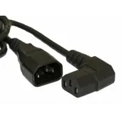 Кабель питания PWC-IEC13A-IEC14-1.0-BK монитор-компьютер IEC 320 C13IEC 320C14