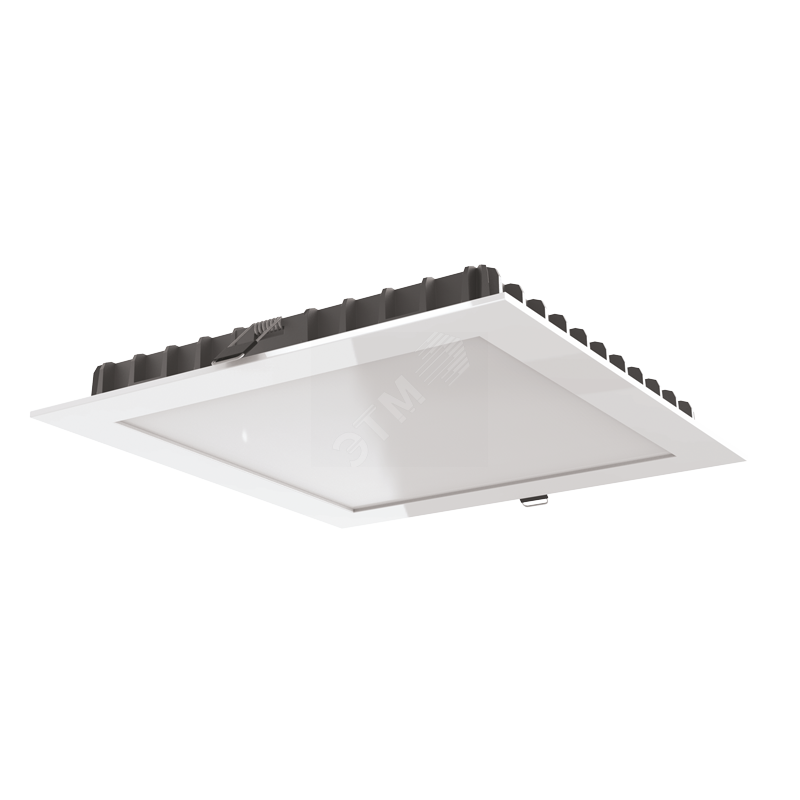 Светильник светодиодный Downlight встраиваемый 12вт IP44 950Лм 3000К 110*110*25 квадрат