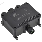 Коробка распред. герметичная WTP-404 4 ввода IP68