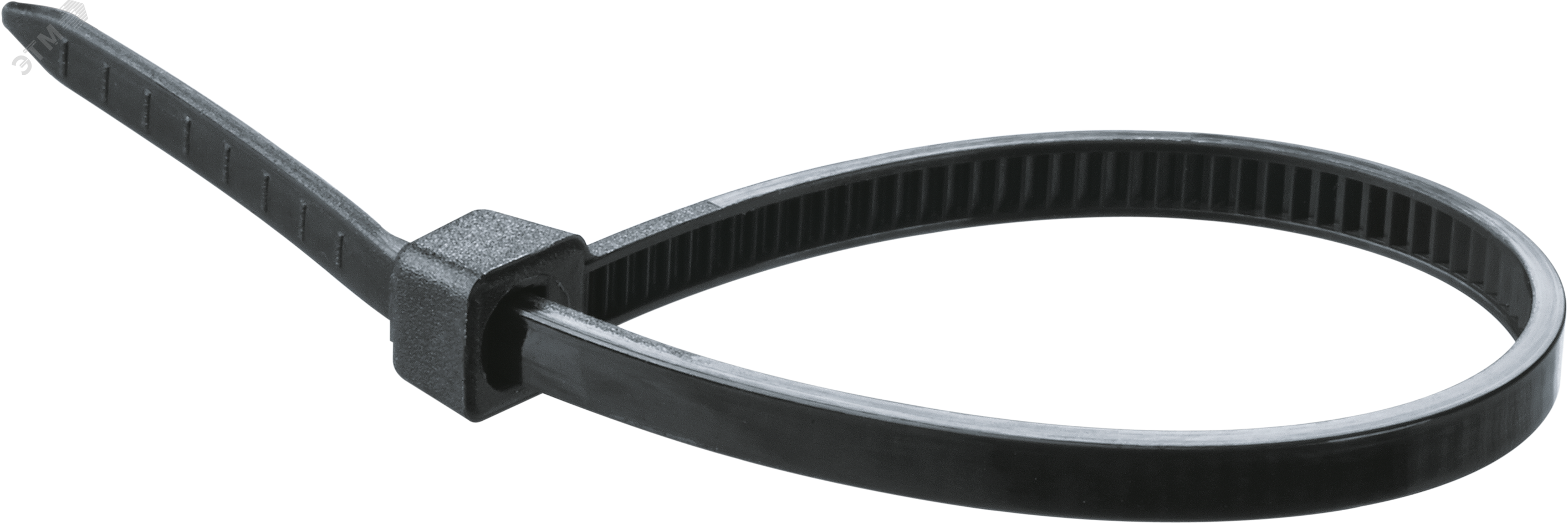 Хомут 400х4,8 мм нейлон черный ОНЛАЙТ (100 шт в упак)