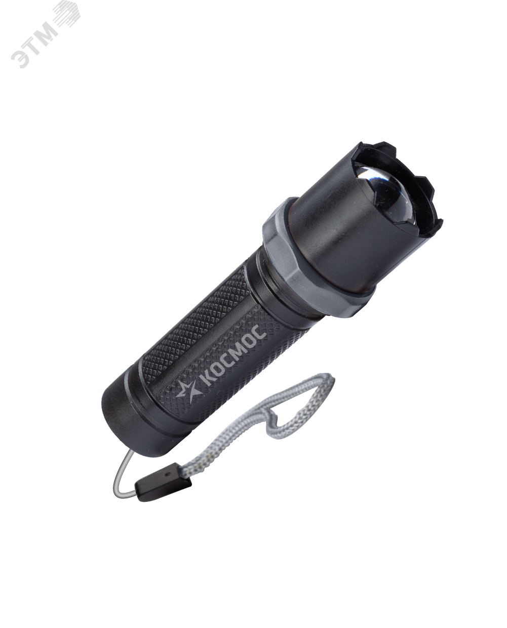 Фонарь ручной аккумуляторный 1Вт LED/линза/зум/Li-ion 14500 450mAh/ABS-пластик/USB-шнур,