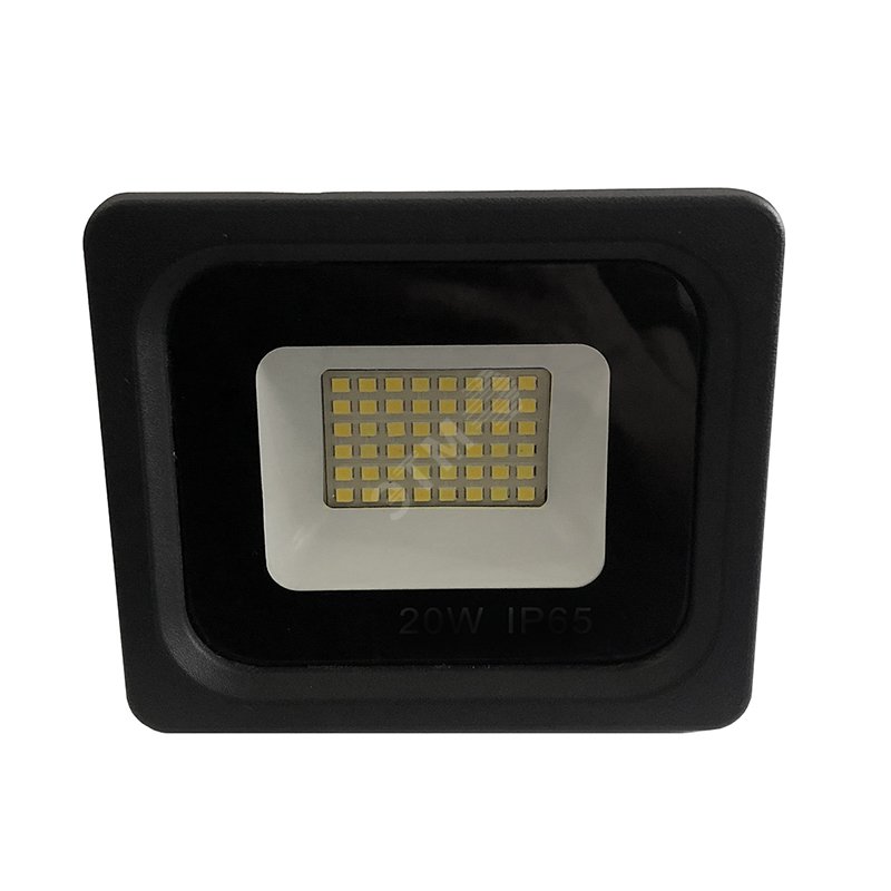 Прожектор светодиодный ДО-20w 6500К 1700Лм IP65 черный IONICH