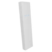 Рециркуляторы АНТИВИРУС ПРОМ 3x30Вт 220м2. Закрытого типа, для напольного размещения передвижной, цвет белый лотос, со счетчиком