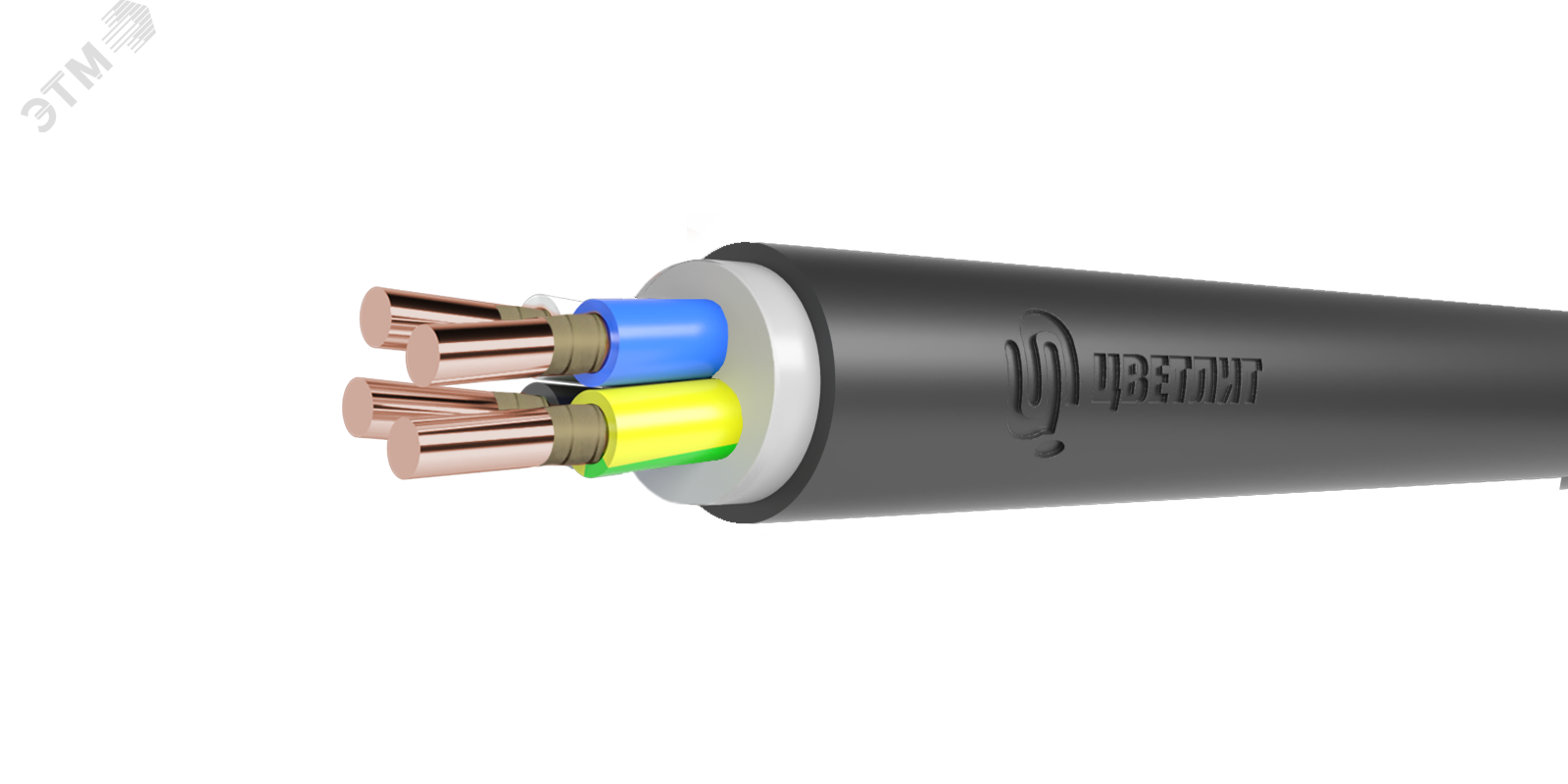 Кабель силовой ППГнг(А)-FRHF 4х6ок(N)-1 ТРТС