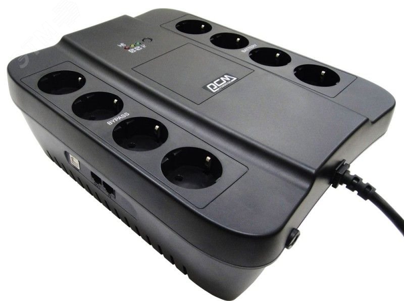 Источник бесперебойного питания Line-interactive SPD-1000U 1000 ВА/550 Вт фазы 1/1 Tower Schuko