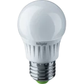 Лампа светодиодная LED 7вт E27 белый шар