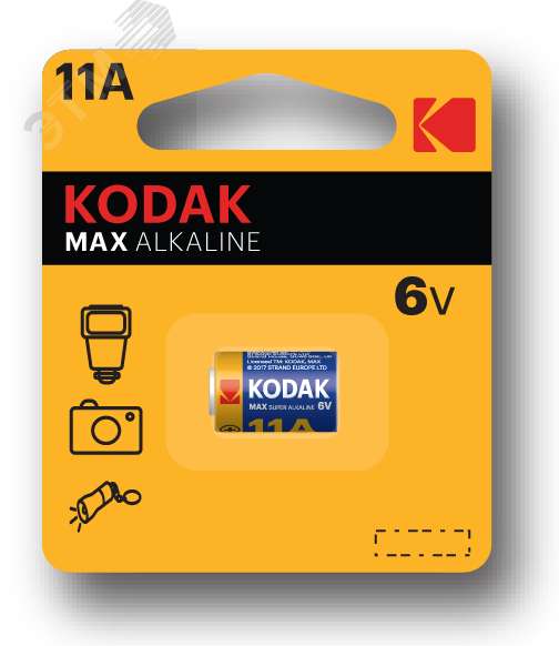 Батарейка 11A-1BL MAX SUPER Alkaline [ LR11, A11, MN11] (60/240/24000)