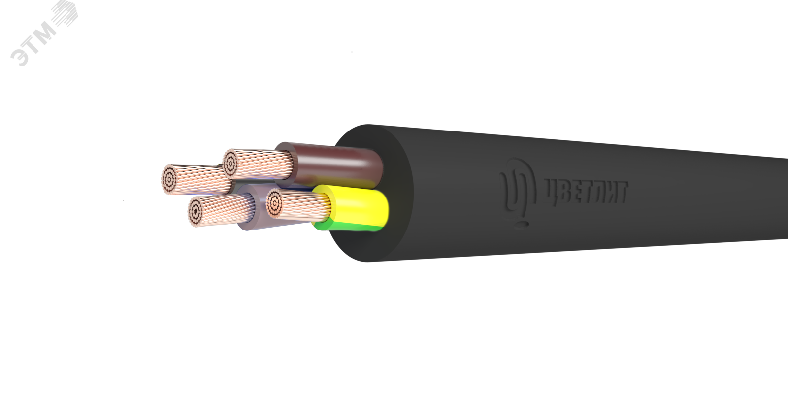 Кабель силовой КГ 3х10+1х6(РЕ) 220/380-3ТРТС