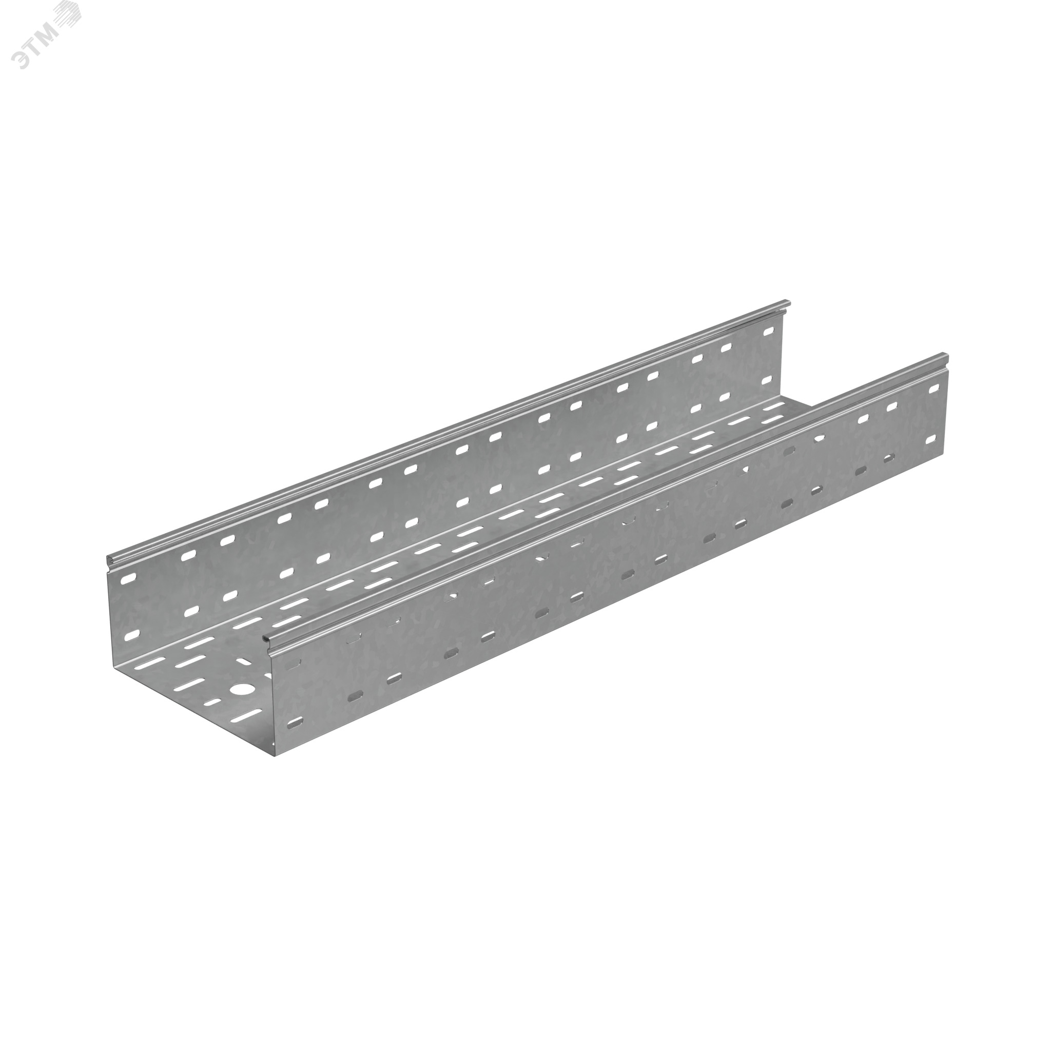 Лоток перф. 100х200х1,5 L2500 мм Стандарт ПЛЮС INOX304