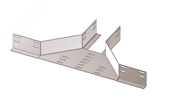 Отвод боковой глухой ОБЛГ 200х65 У3, окрашенный, S1,5