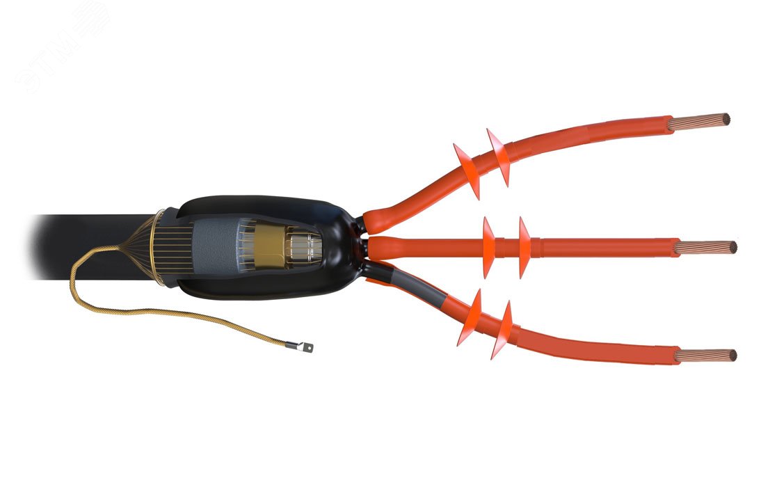 Муфта концевая 3 ПКНТпб-10 (70-120) без наконечников