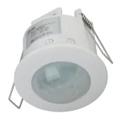 Датчик движения белый 1200Вт IP20 360гр 6М (50/1050) MD 018
