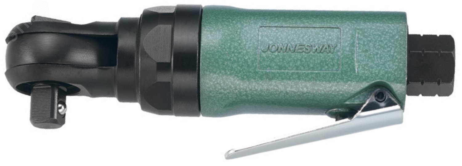 Рукоятка трещoточная пневматическая укороченная 1/4''DR 230 об/мин., 40 Нм