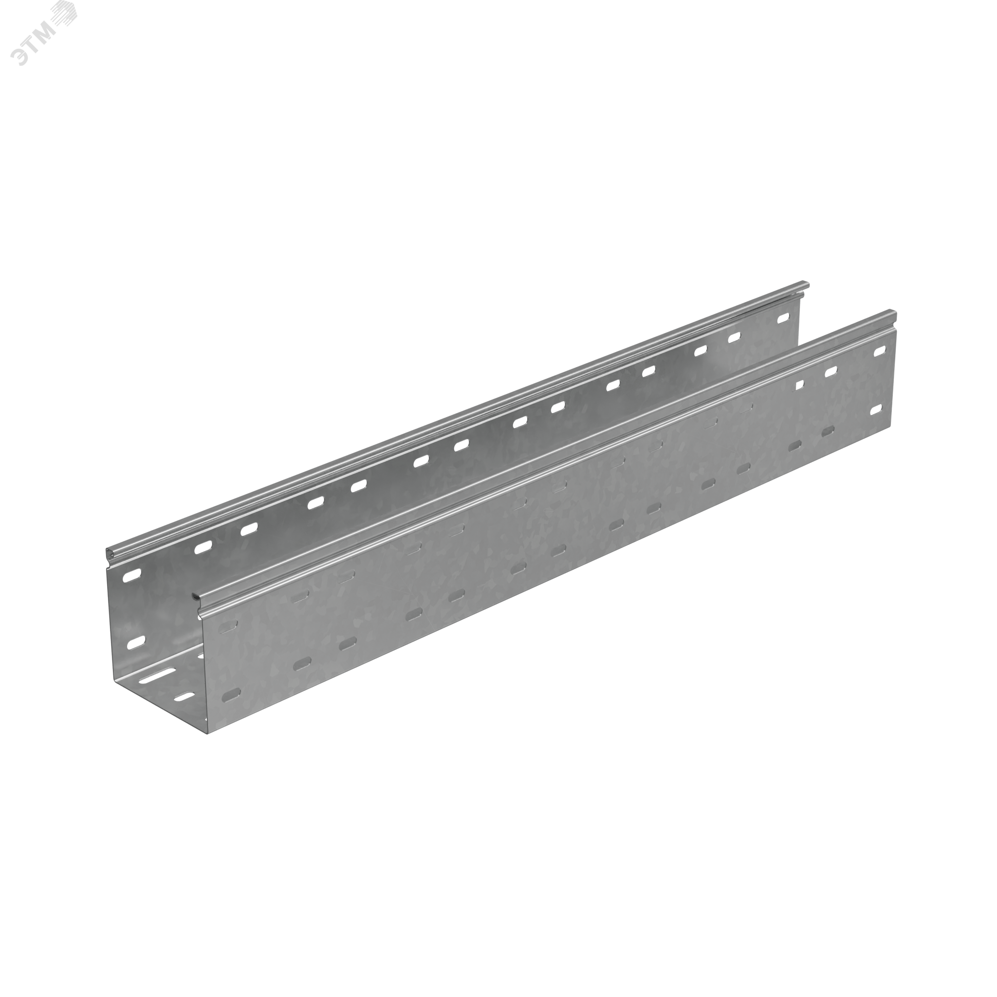 Лоток перф. 100х100х1,0 L3000 мм Стандарт ПЛЮС INOX304