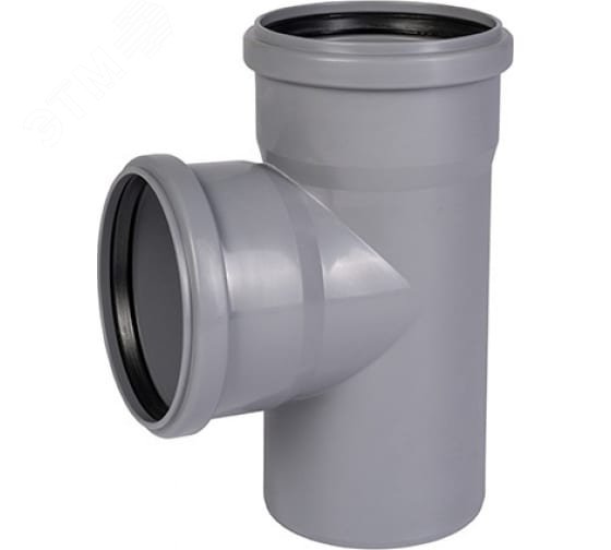 Тройник канализационный 87 град. 75х75