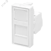 Модуль розетки 45х22,5 8P8C (RJ-45) cat.5e