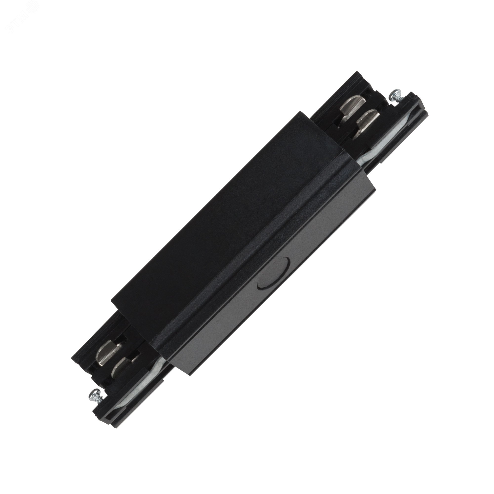 Соединитель для шинопроводов прямой внешний Трехфазный черный UBX-A12 BLACK 1 POLYBAG