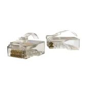 Разъем PLEZ-8P8C-UA-C6-100 легкой оконцовки RJ-45 (8P8C)под вит пару язычек
