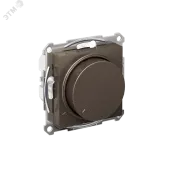 ATLASDESIGN СВЕТОРЕГУЛЯТОР (диммер) повор-нажим, LED, RC, 400Вт, мех., МОККО