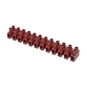 Клеммник 12П 150 градусов 450V 24A 2.5мм.кв фибергласс