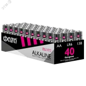 Элемент питания LR 6 (AA) алкалиновая уп. 40 шт. Alkaline Pack-40