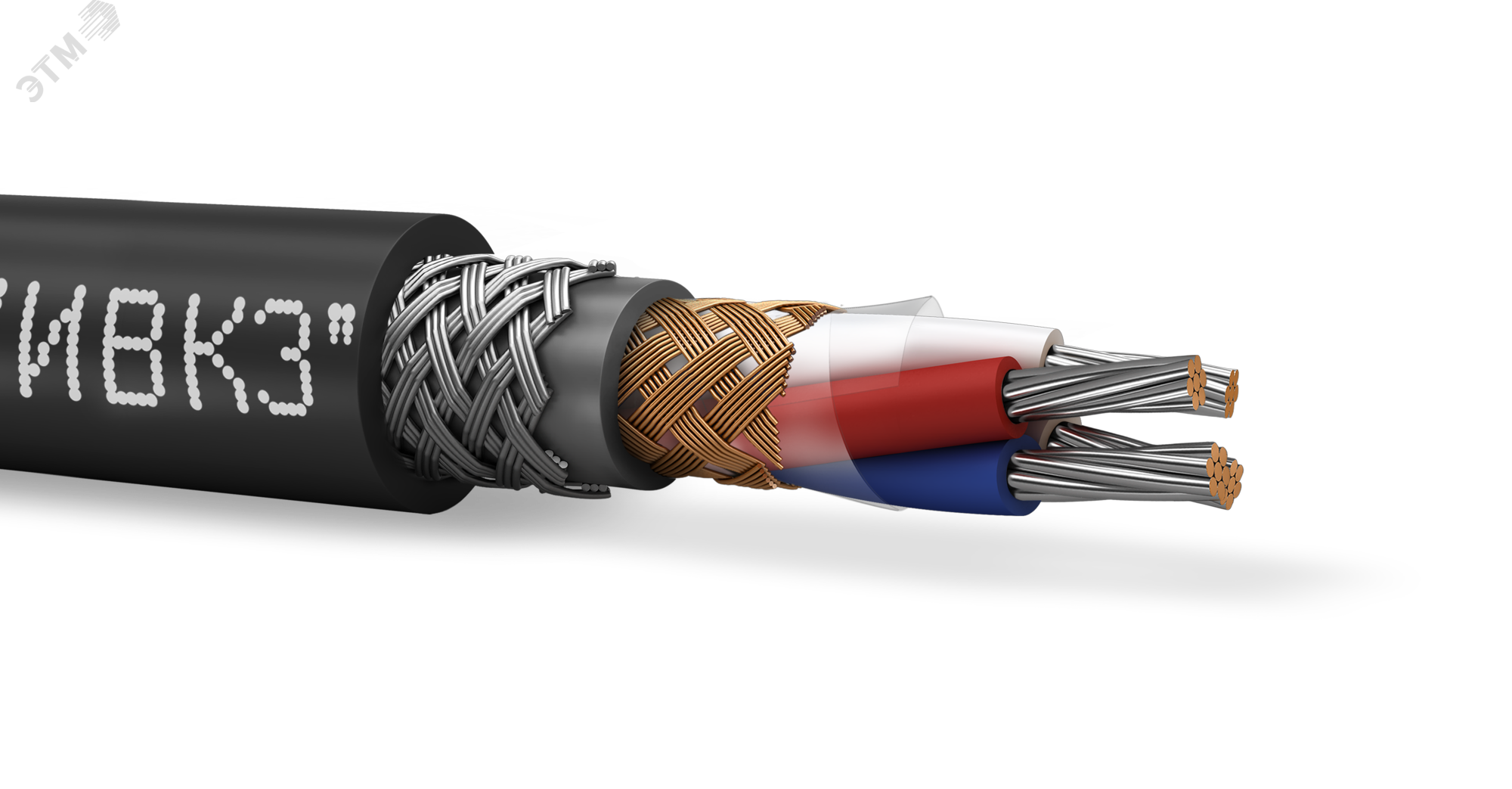 Провод монтажный МКЭКШнг(A)-LS 7х2.5 ТРТС