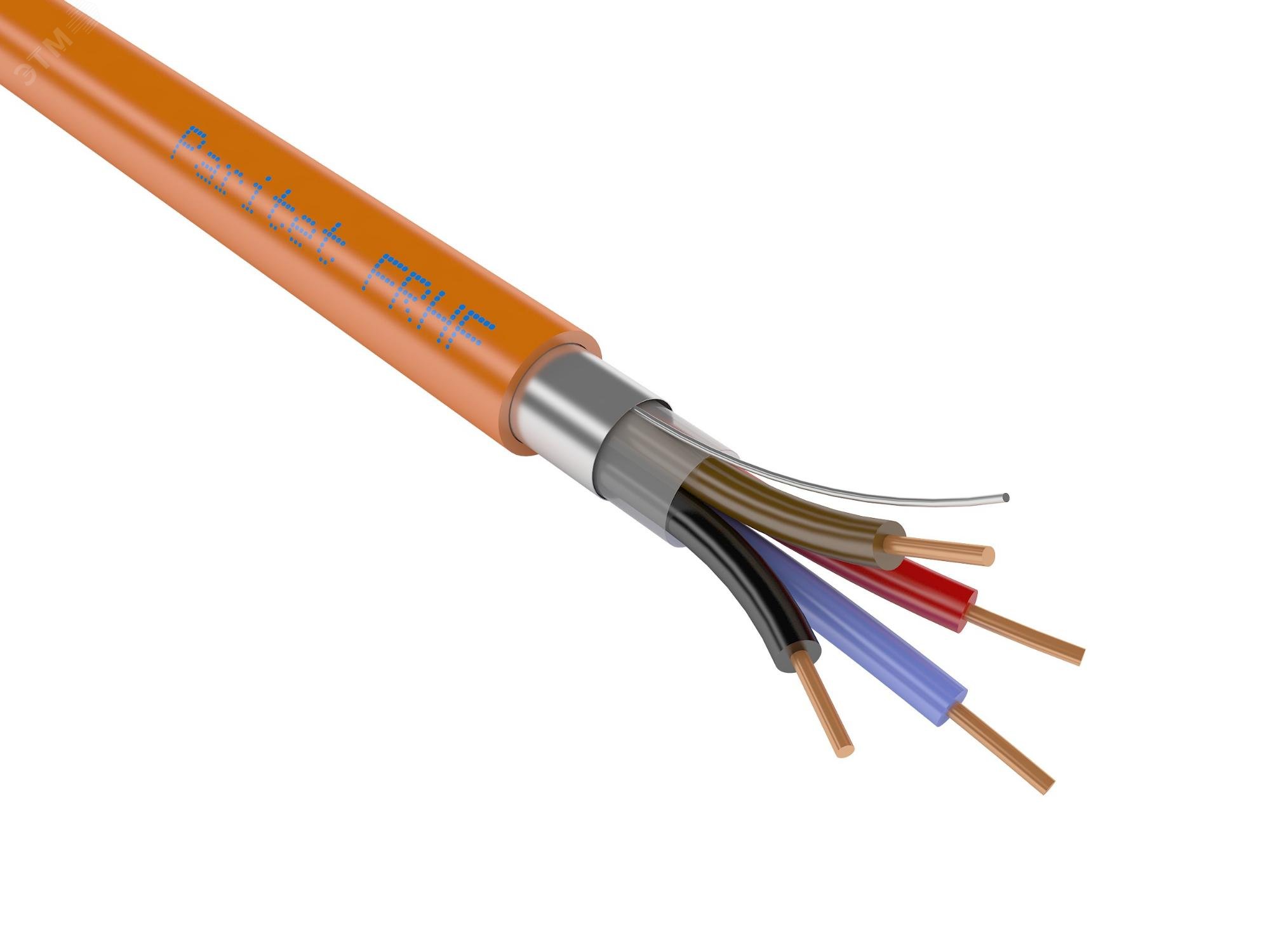 Кабель (провод) КСПЭВПГнг(А)-HF 4х0.35