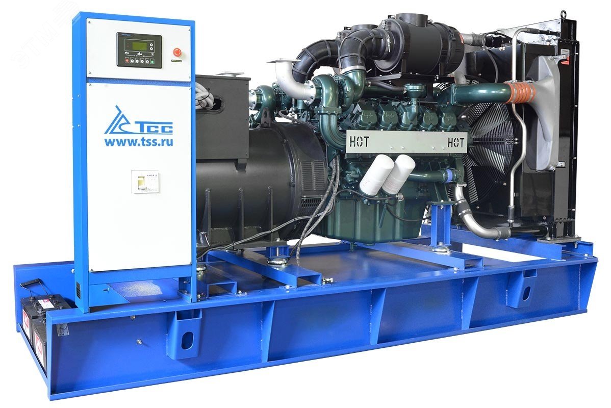 Генератор дизельный АД-500С-Т400-1РМ17 (Mecc Alte, DP180LB)