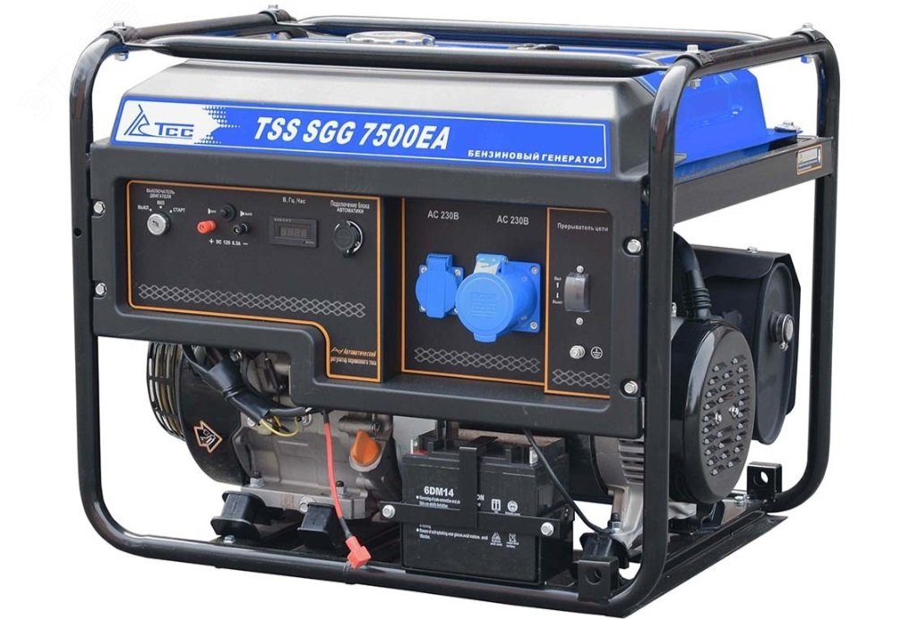 Генератор бензиновый TSS-SGG 7500ЕA
