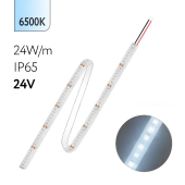 FL-Strip 2835 | 24V IP65 6500K 24W/m 2500Lm/m | Катушка - 5 метров | - Светодиодная лента FOTON LIGHTING