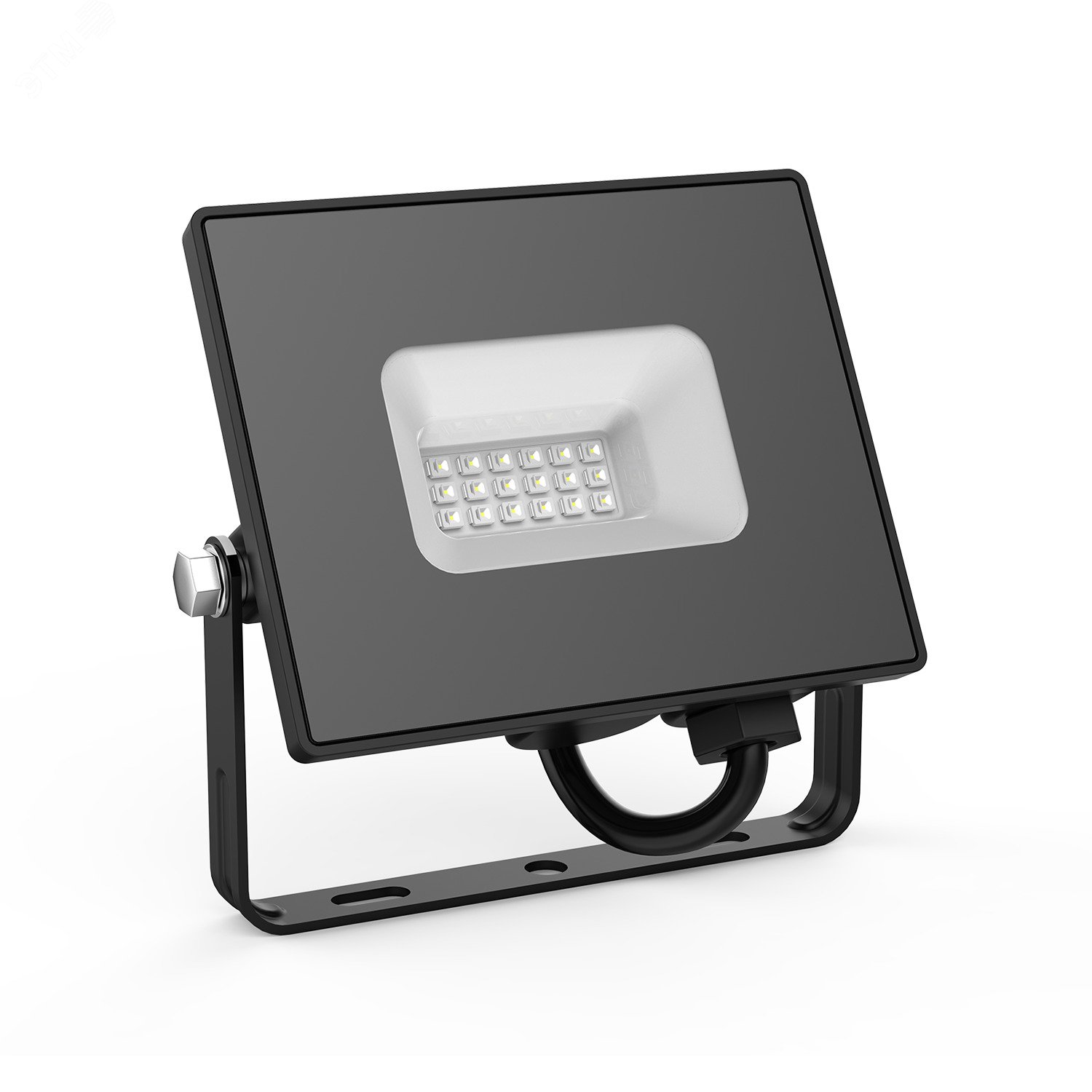 Прожектор светодиодный ДО 10 Вт ранжК 650 лм 175-265В IP65 105х29х98мм Алюминий зеленого свечения Elementary Gauss