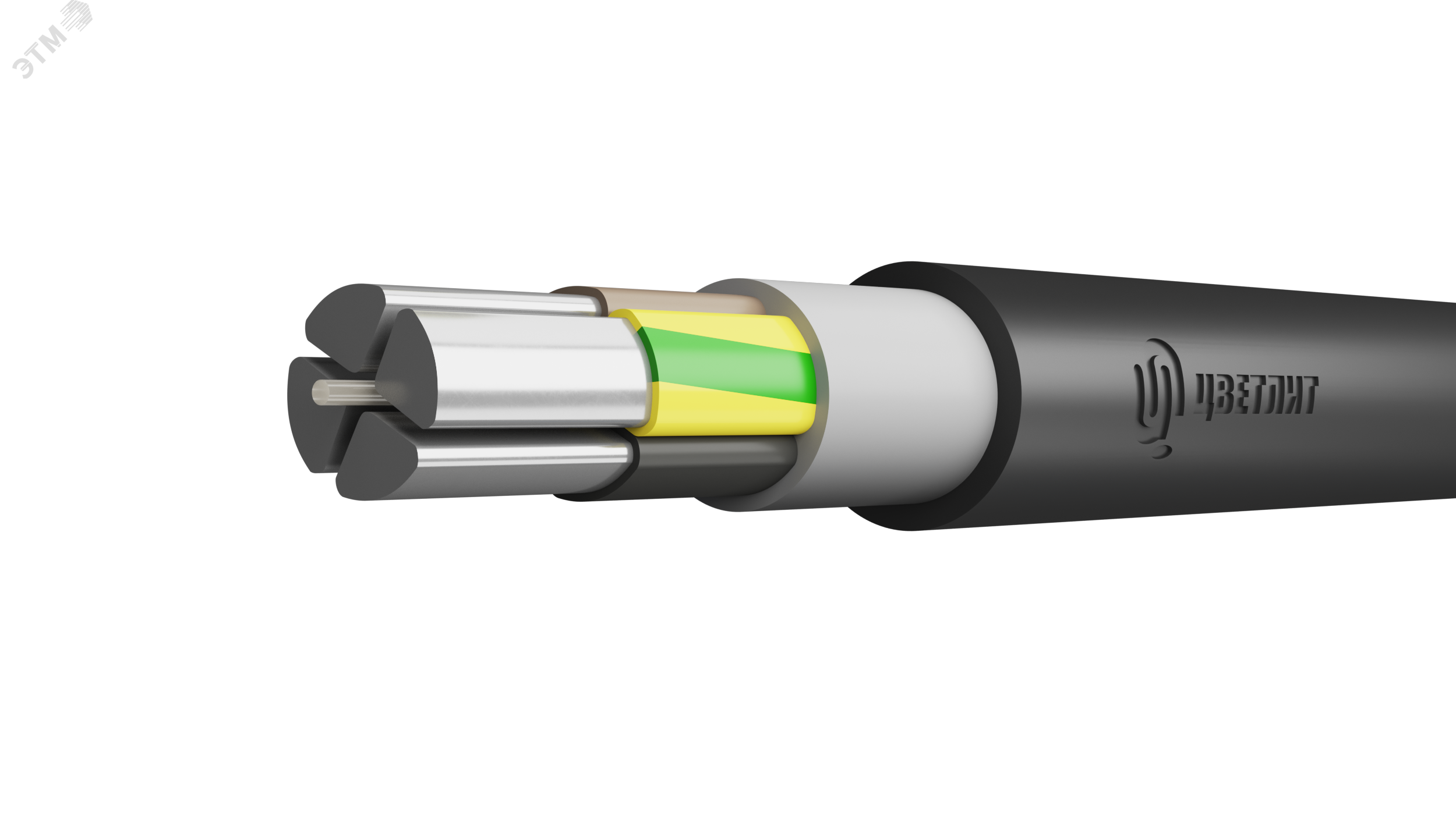 Кабель силовой АВВГ 4х240ос(N)-1 ТРТС