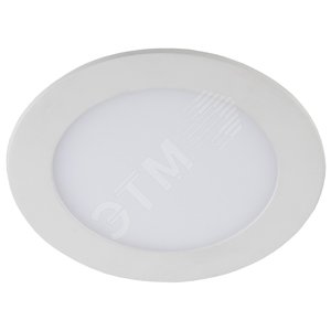 Светильник светодиодный круглый LED 6W 220V 6500K LED 1-6-6K