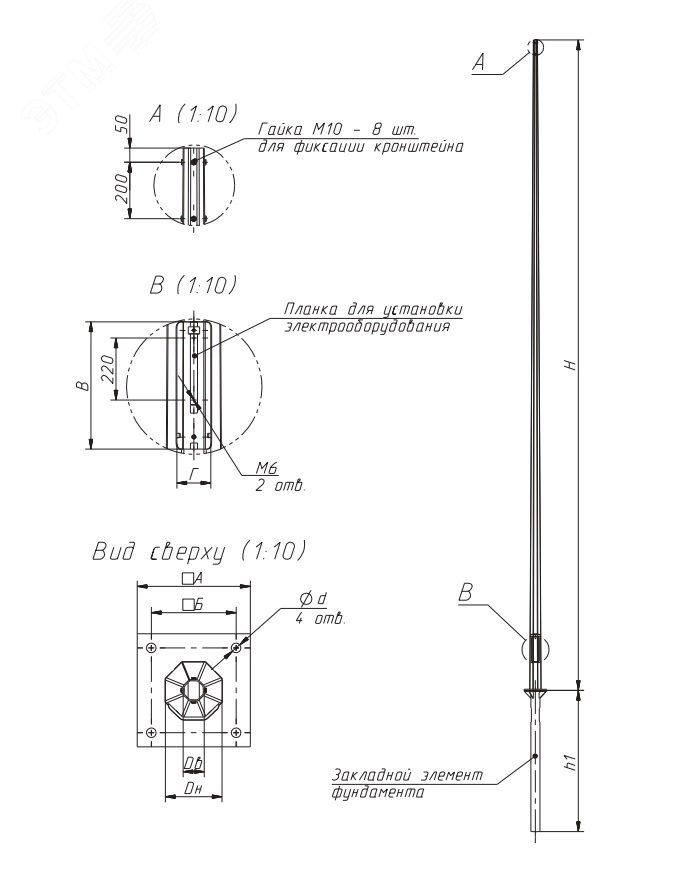 Опора (НФГ-7,0-05(Л)-ц)