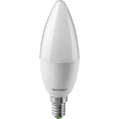 Лампа светодиодная LED 10вт Е14 белый матовая свеча