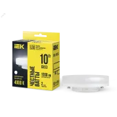 Лампа светодиодная T75 таблетка 10Вт 230В 4000К GX53 IEK