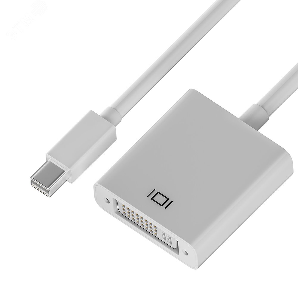 Адаптер-переходник Mini DisplayPort 20M на DVI 24+5F, 0.2 м.