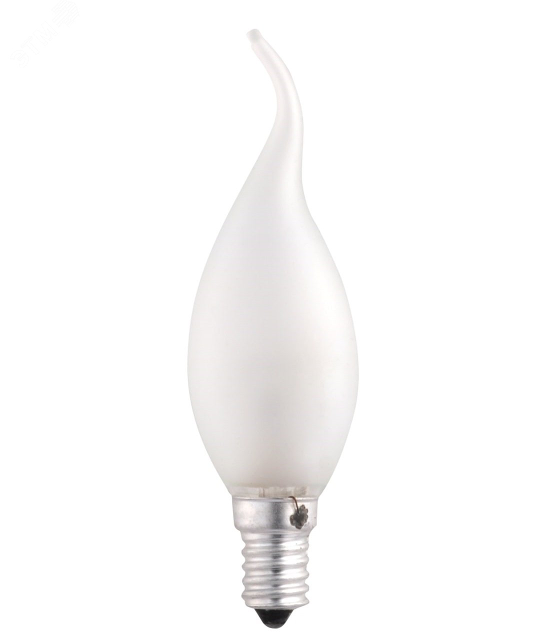 Лампа накаливания CT35 60W E14 frosted (свеча на ветру)