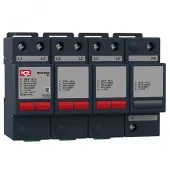 УЗИП SPC3.0 150 DS, 4-х полюсный, класс I+II, Iimp -20 кА (10/350), Imax (8/20) - 150 кА