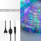 Дюралайт LED, фиксинг 2W, 24 LED/м, мультиколор (RYGB), 25 м