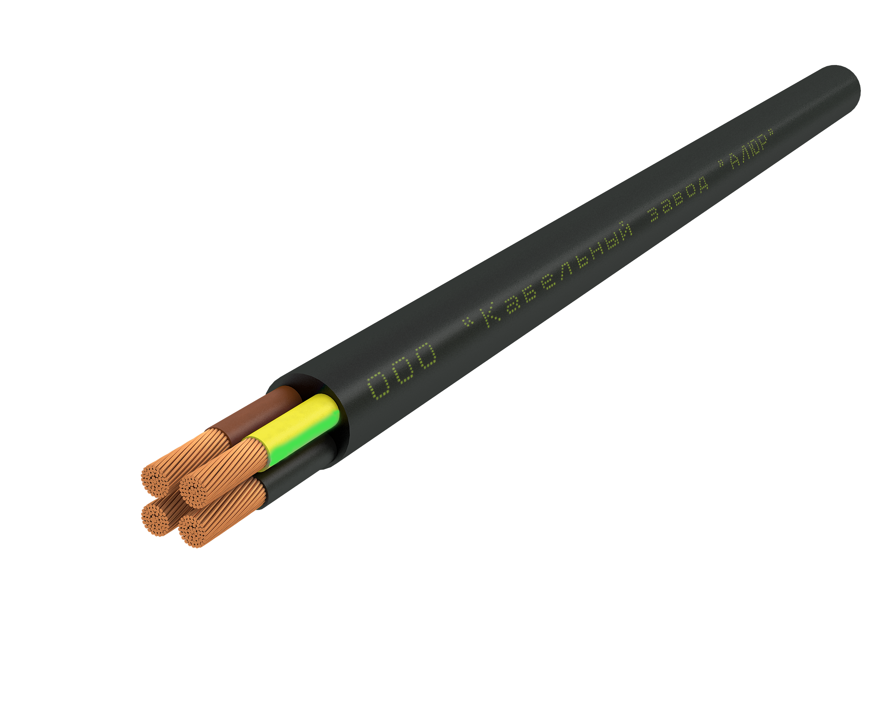 Кабель силовой КГТП 3х2.5+1х1.5(PE)-380/660-3бар