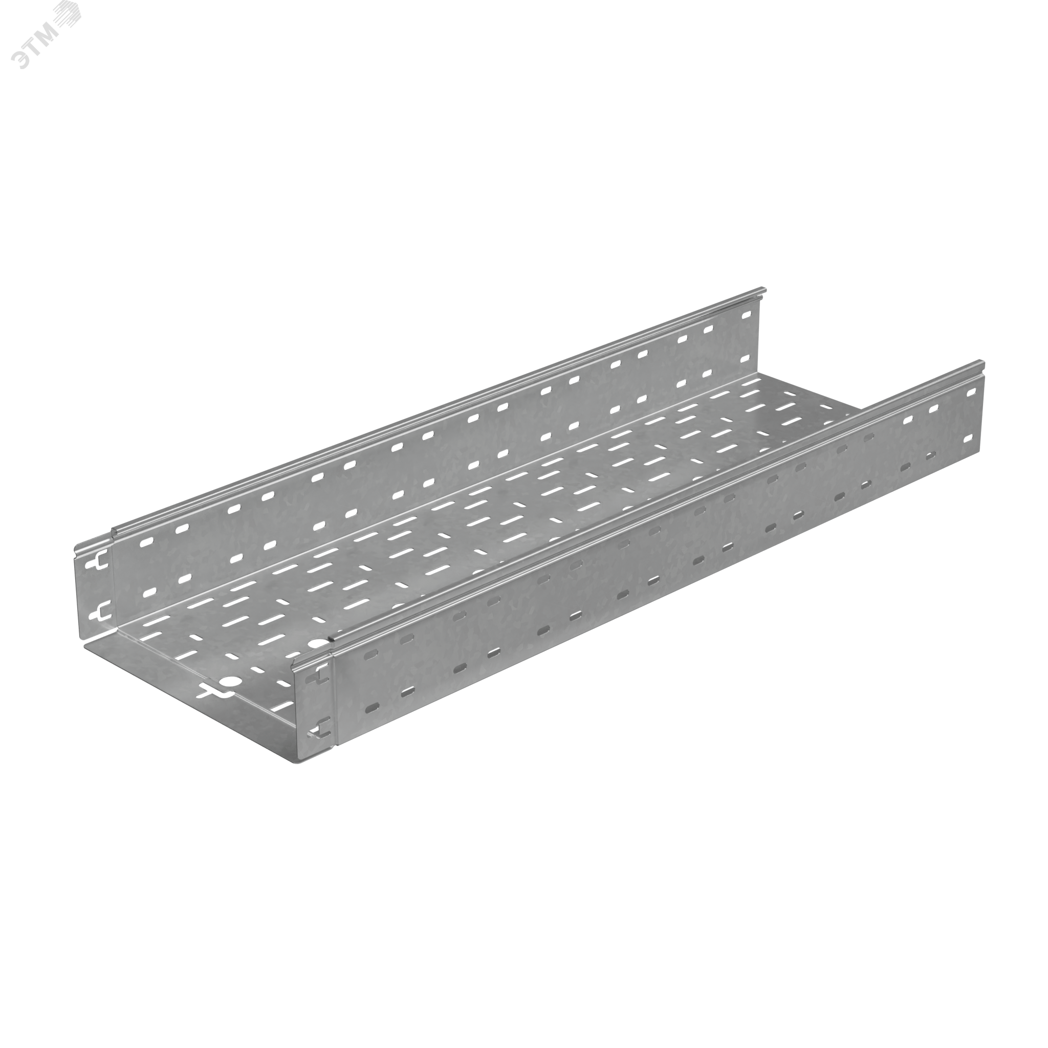 Лоток перф. 100х300х1,0 L2500 мм Быстрый монтаж ПЛЮС HD