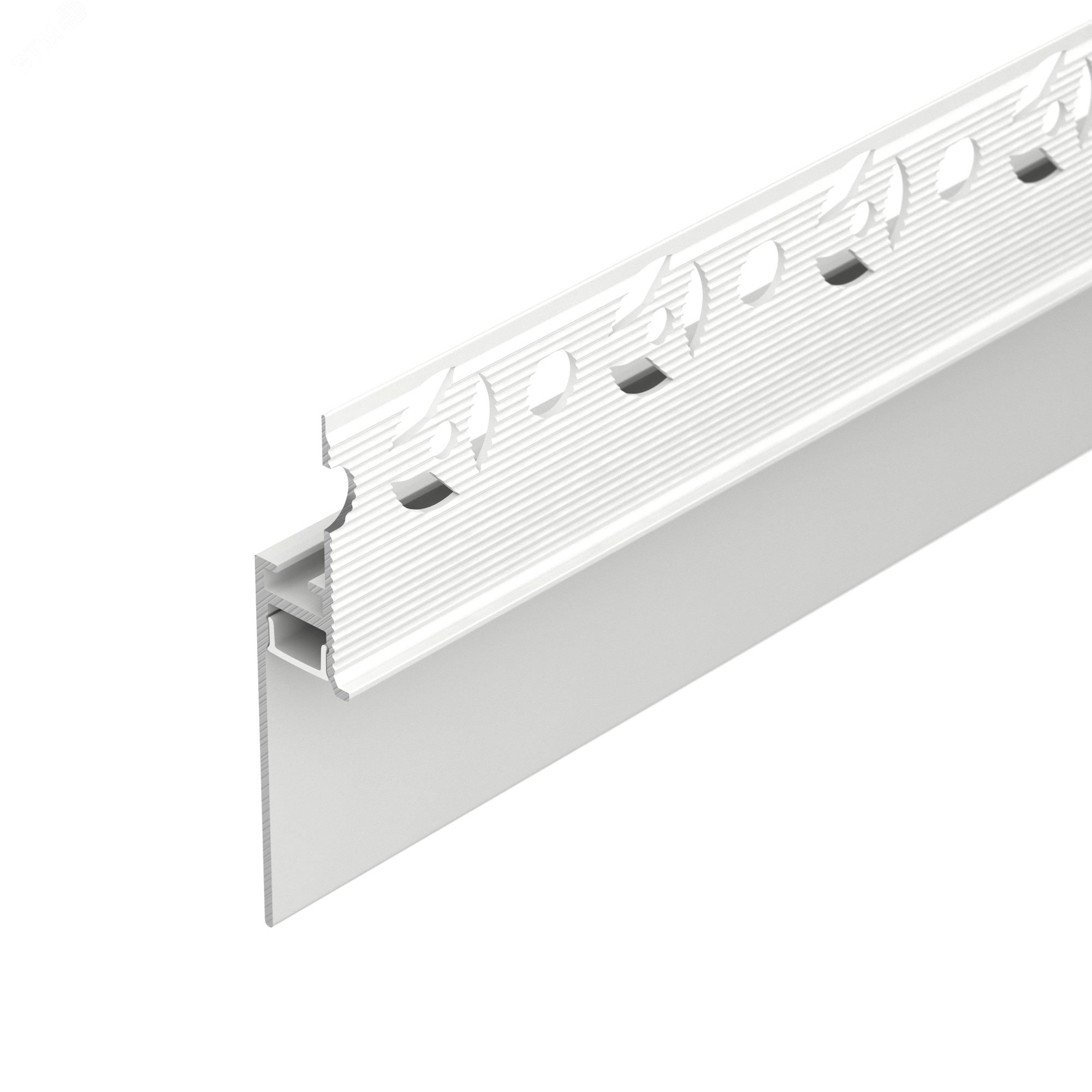 Профиль PLINTUS-FANTOM-H35-2000 WHITE (Алюминий)