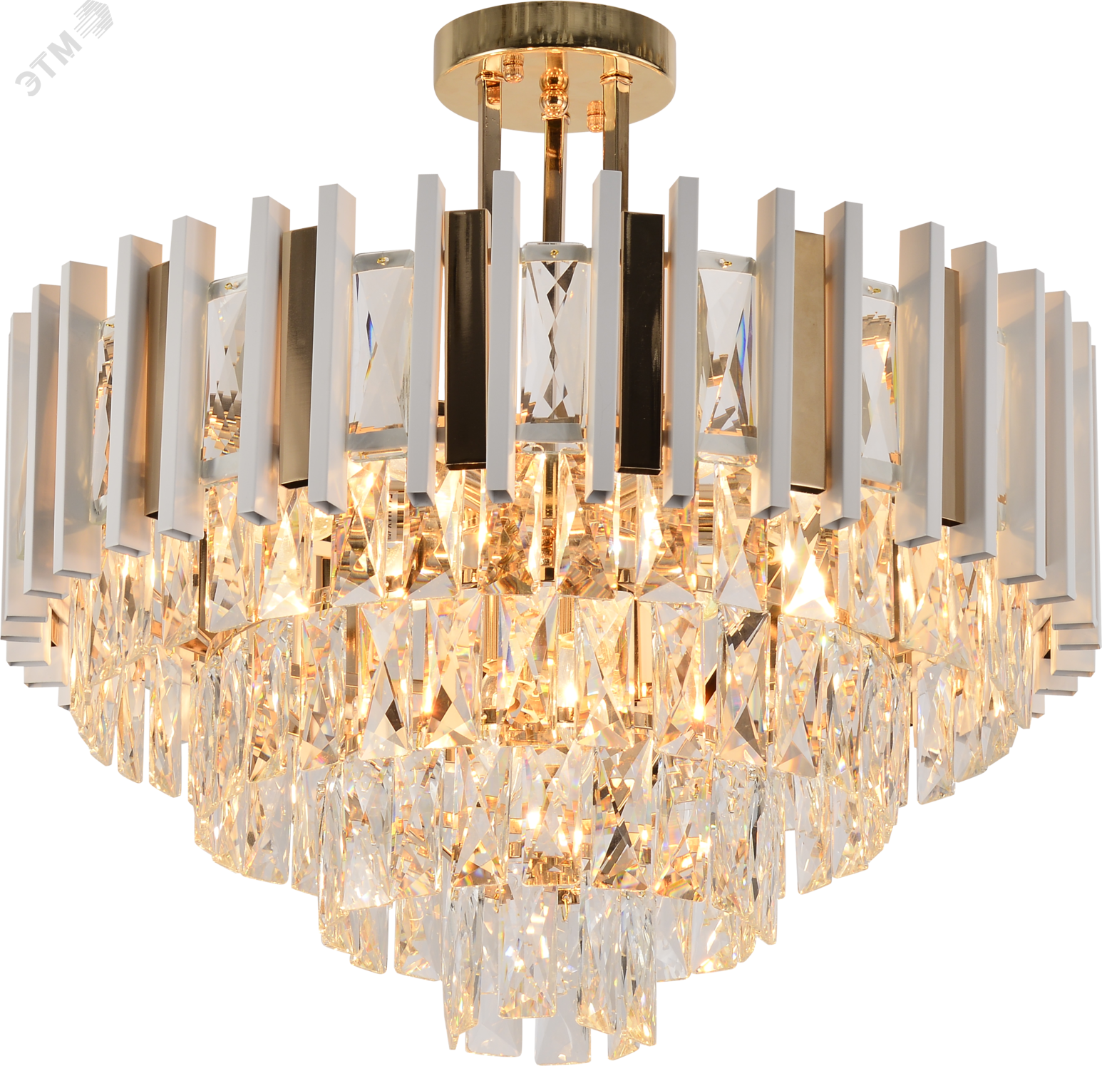 Люстра Nicole 1041-308 8 х Е14 40 Вт хрусталь (Б0061204)